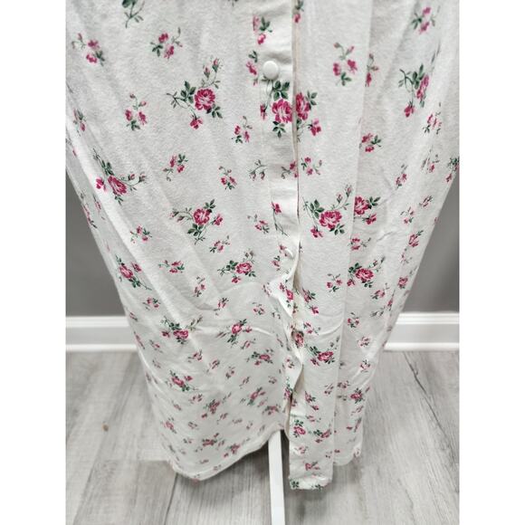Aria Collections Vintage Nightgown Plus Size Medium Floral Lounge Wear - Picture 6 of 13